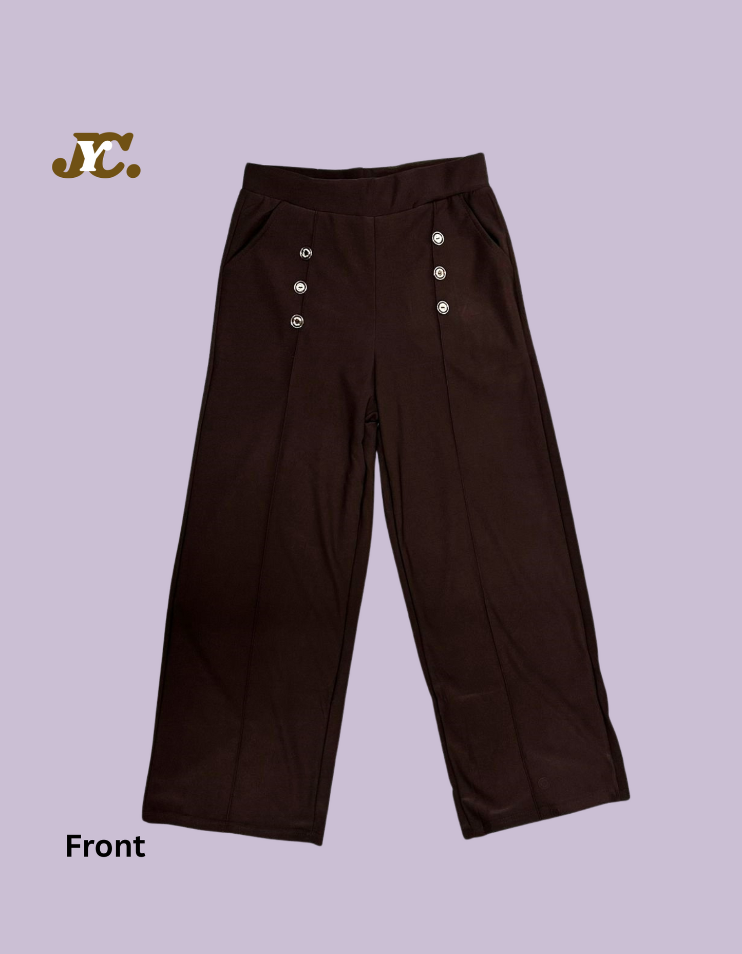 Cross Span Naka-istilong Pant