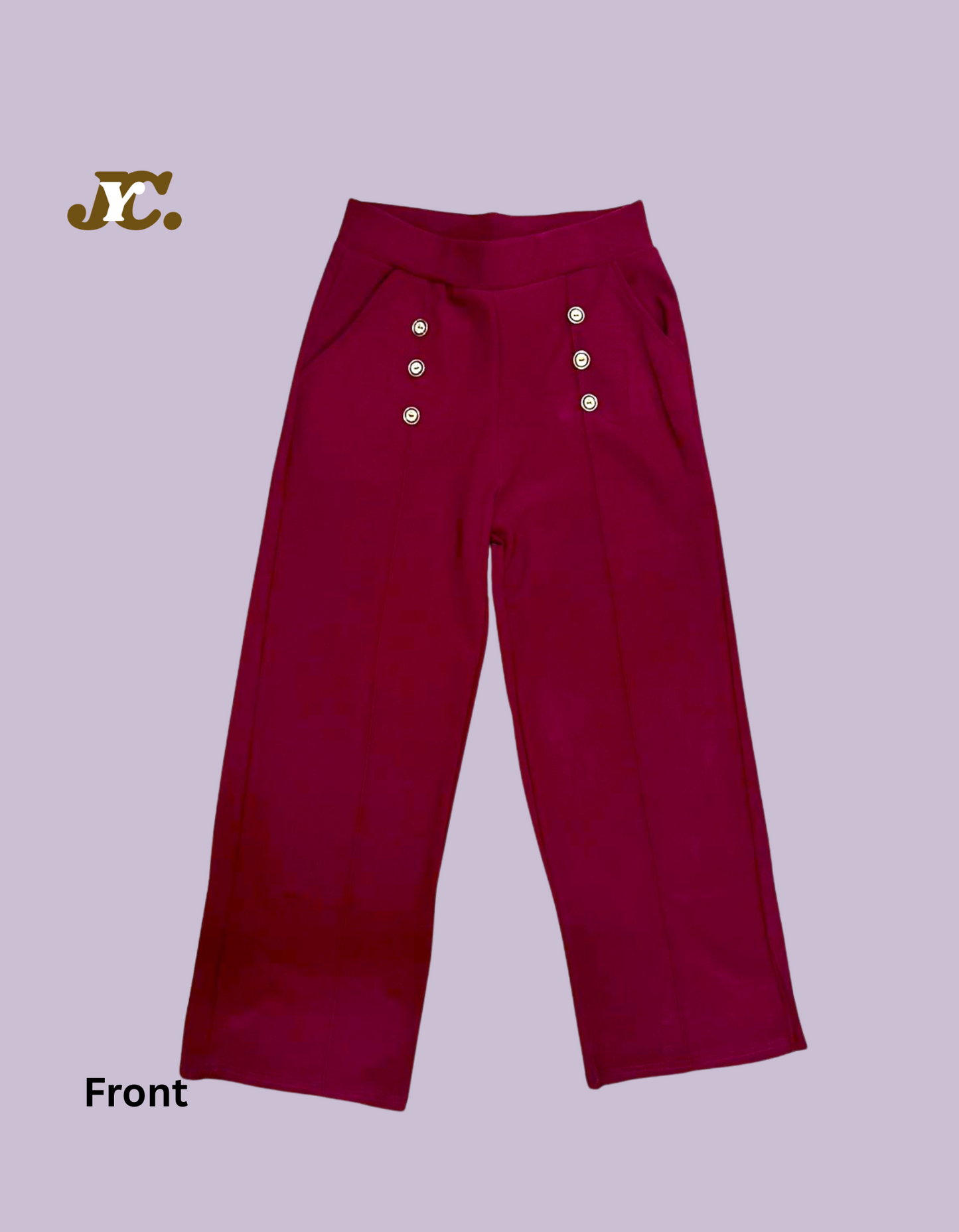 Cross Span Naka-istilong Pant