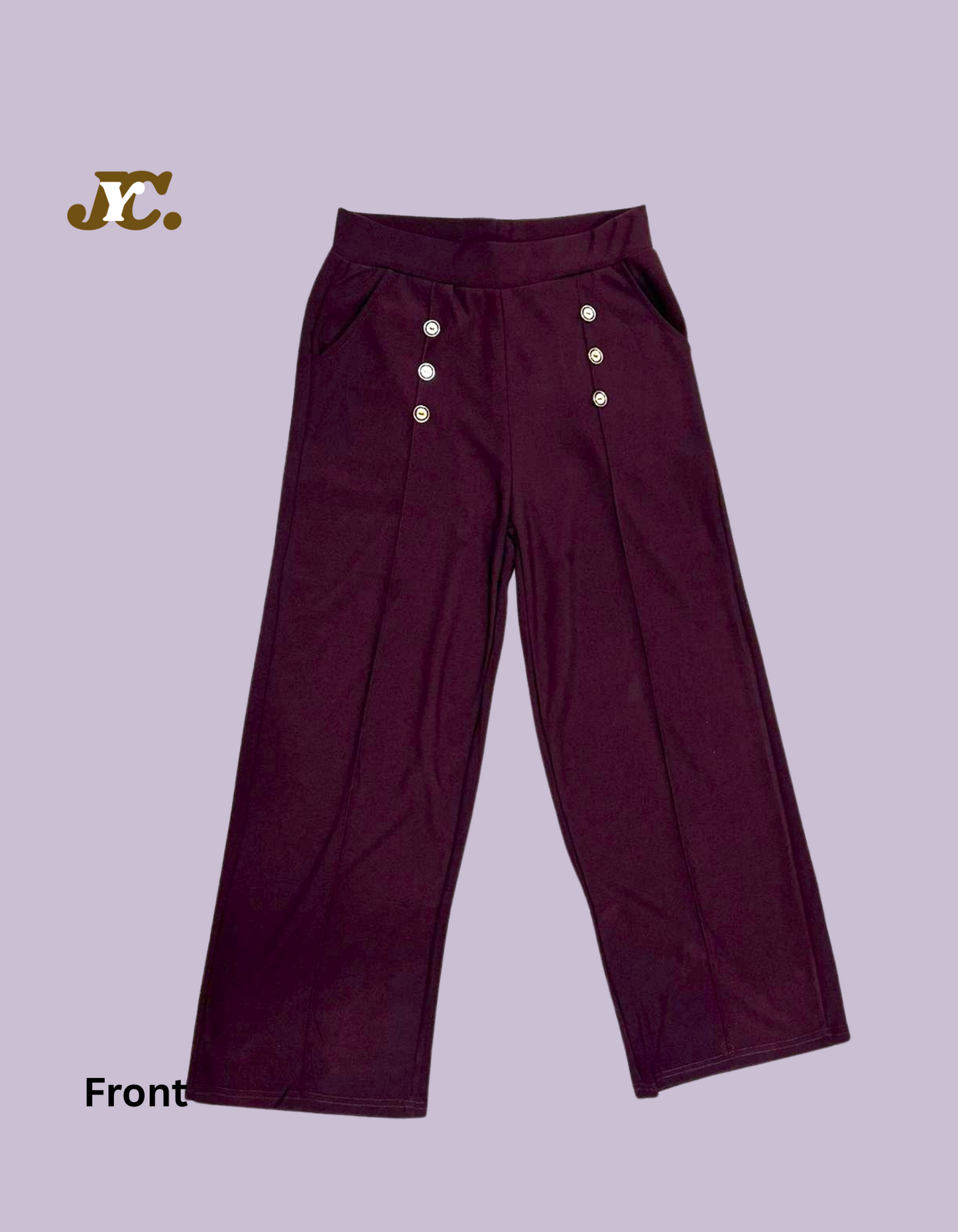 Cross Span Naka-istilong Pant
