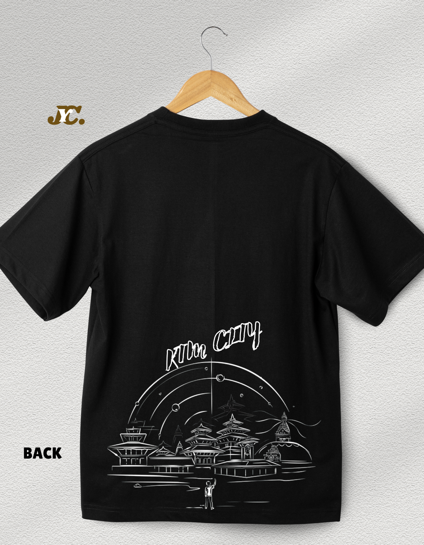 J53-KTM CITY Oversized Drop Shoulder T-Shirt – 100% Organic Cotton