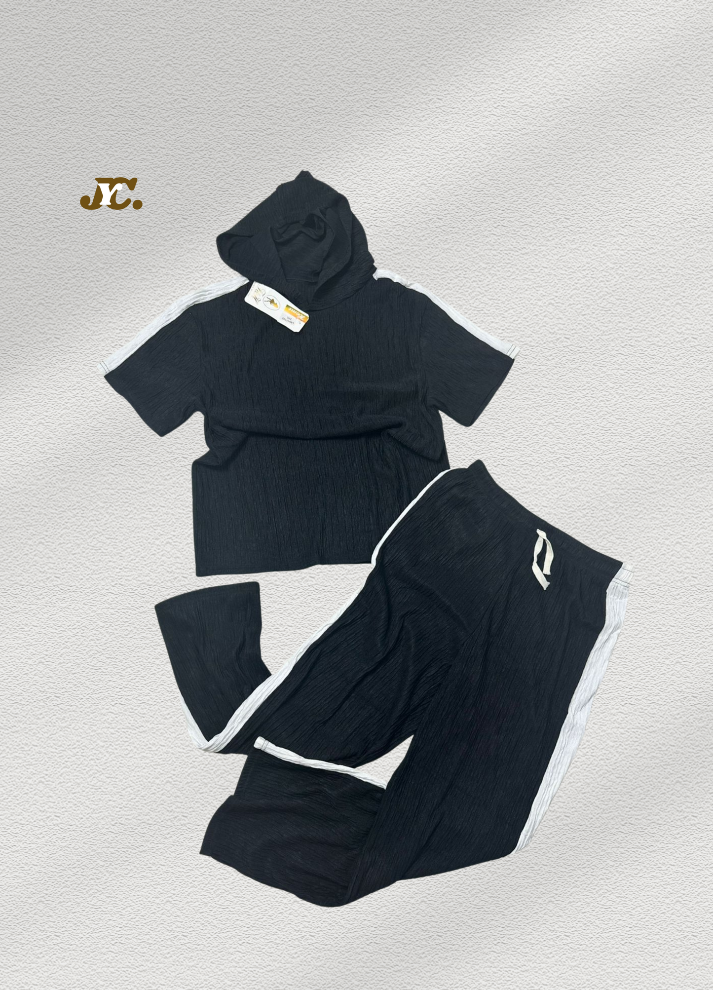 J44- Hooded Summer Terno for ladies