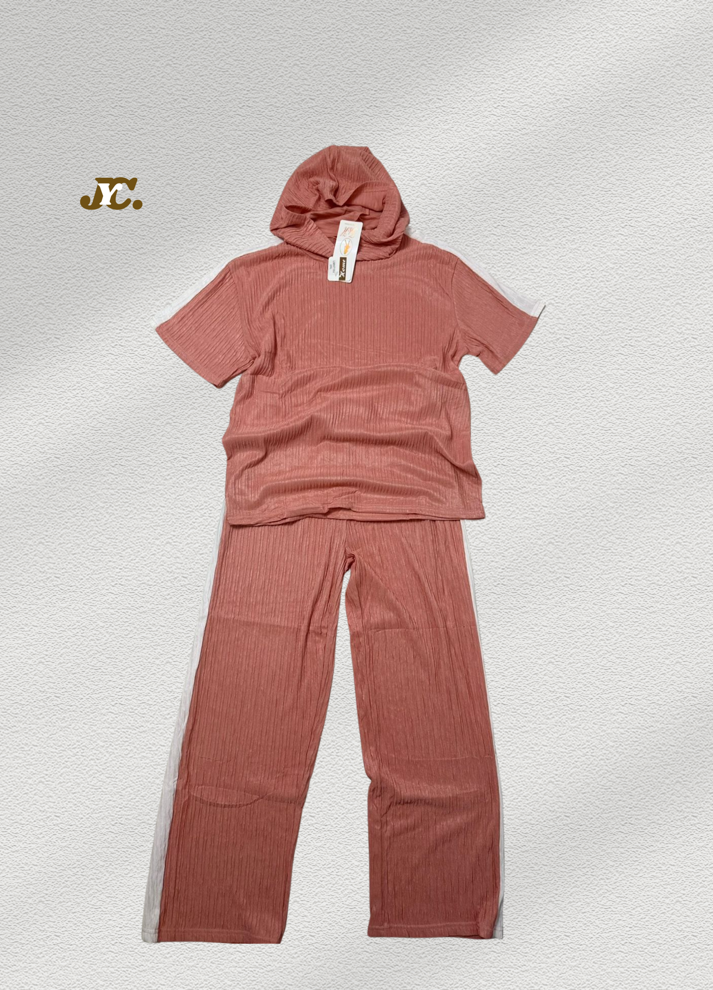J44- Hooded Summer Terno for ladies