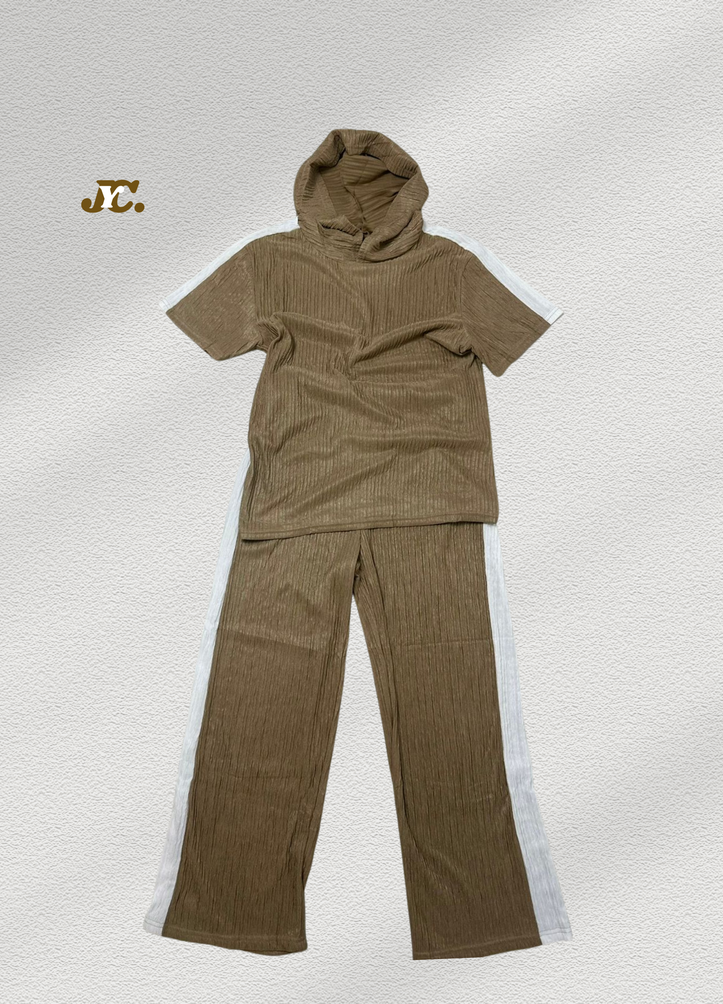 J44- Hooded Summer Terno for ladies