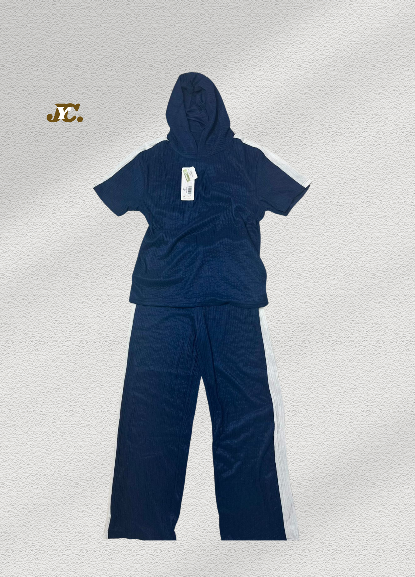 J44- Hooded Summer Terno for ladies