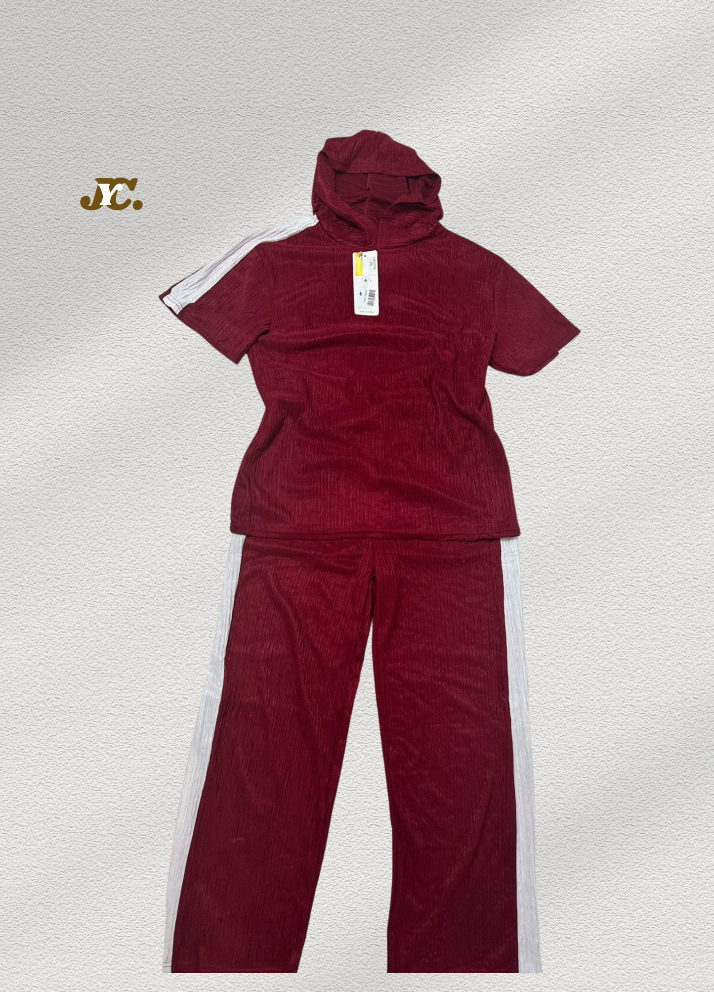 J44- Hooded Summer Terno for ladies