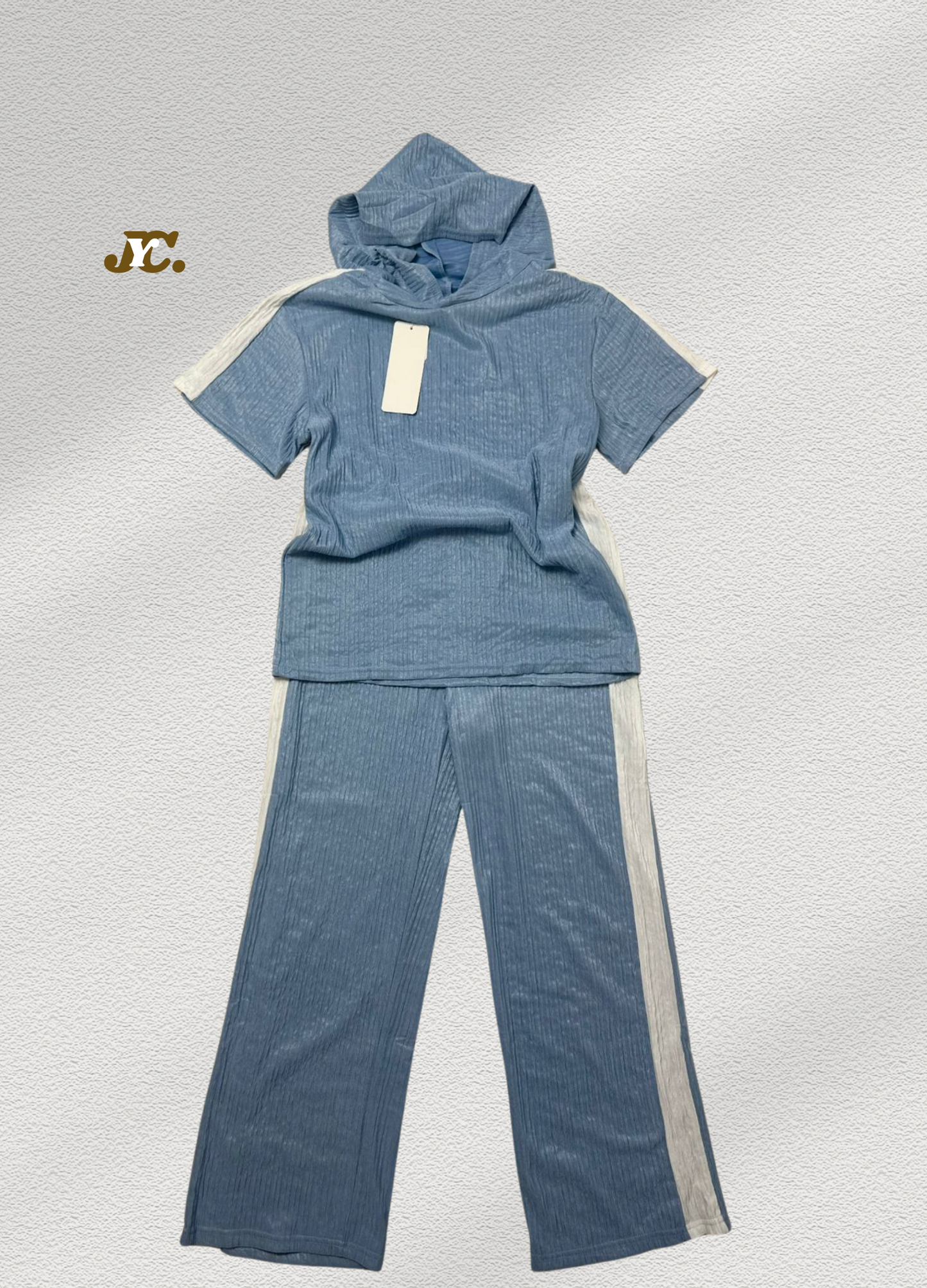 J44- Hooded Summer Terno for ladies