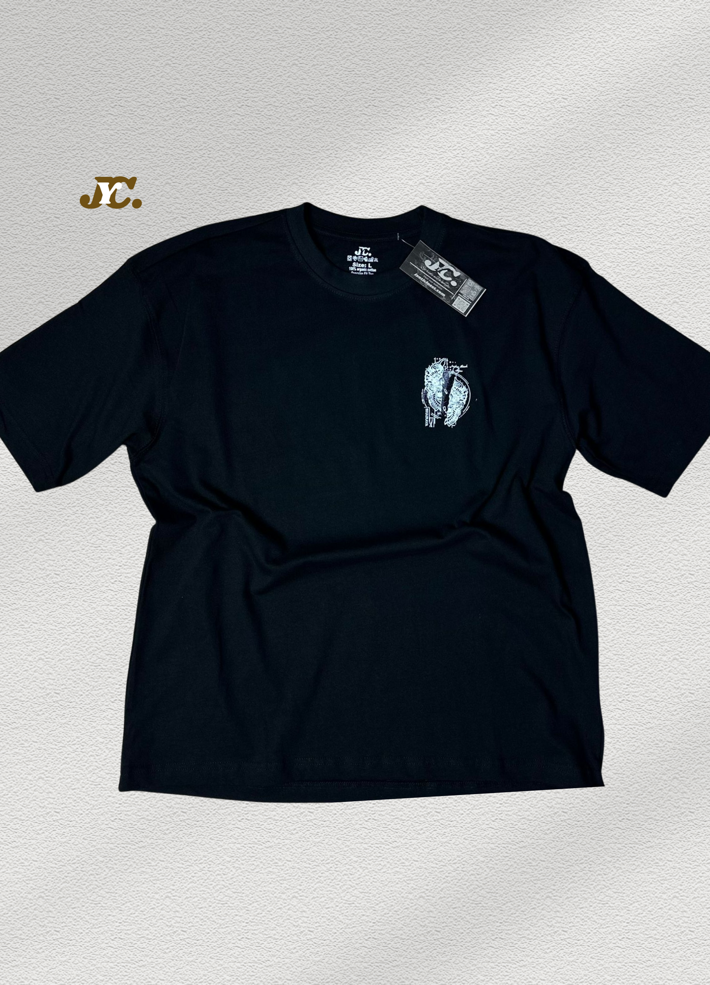 J51-Bhairava Divine Unisex Oversized T-Shirt – 100% Cotton | Drop Shoulder | Premium Finish