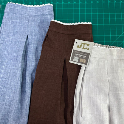 J57- Korean Style Palazzo Pant – Sleek, Breathable & Girly