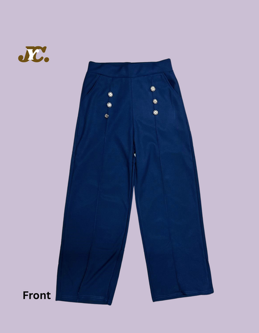 Cross Span Naka-istilong Pant