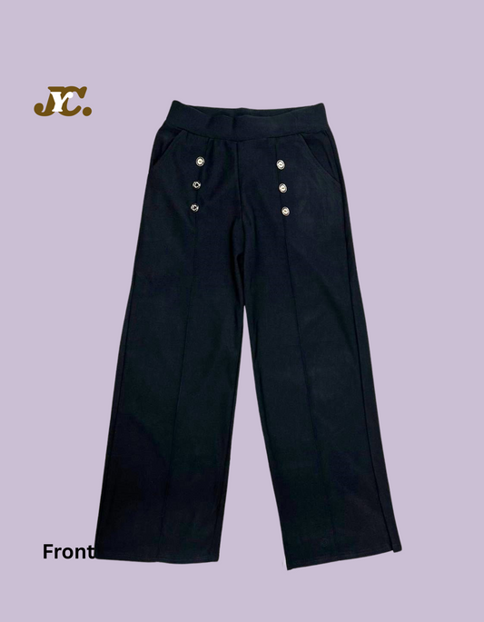 Cross Span Naka-istilong Pant