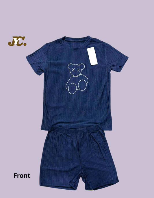 Summer Terno outfit- ladies short at tees set