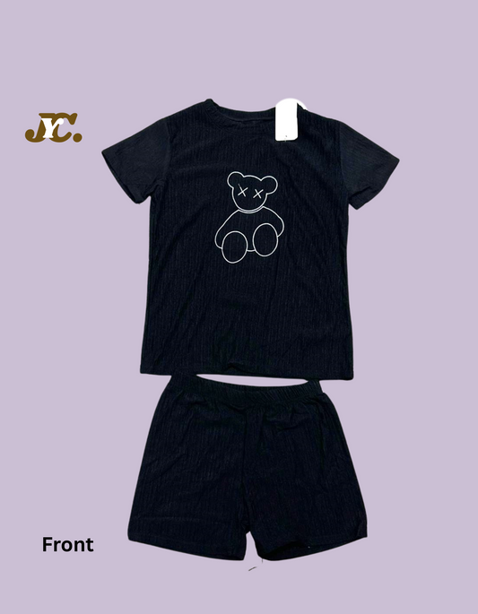 Summer Terno outfit- ladies short at tees set
