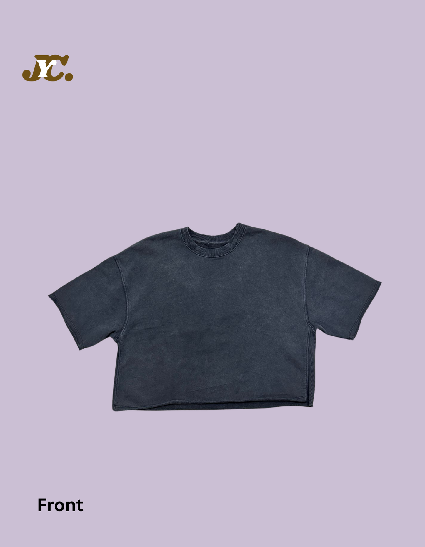 I-drop ang Shoulder Over Size Crop Tshirt