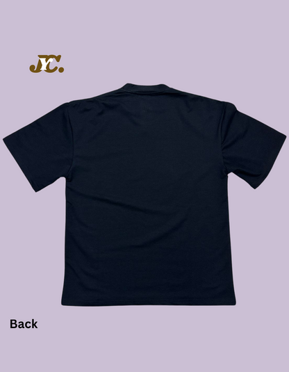 Buddha Good &amp; Evil Print Terry Cotton Tees