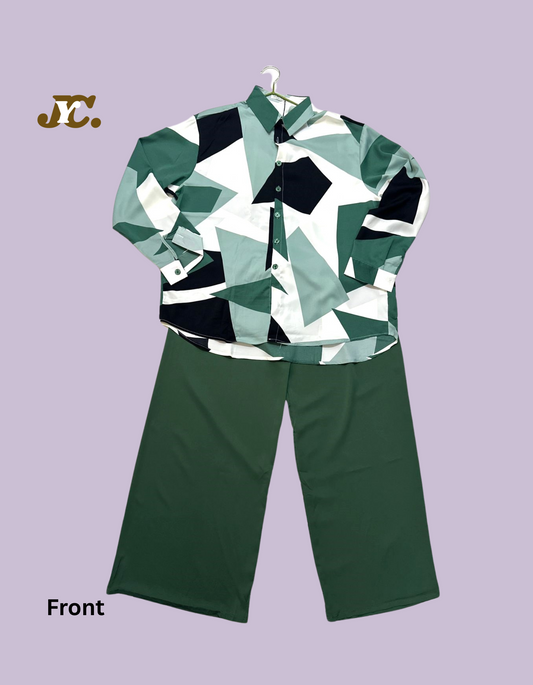 CS24- Mga naka-istilong Co-ord Set ng mga kababaihan