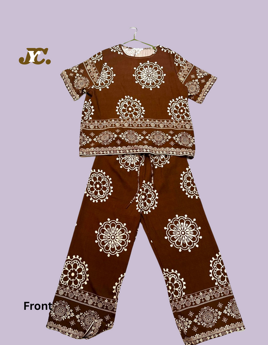 Cotton Ladies Co-ord Set