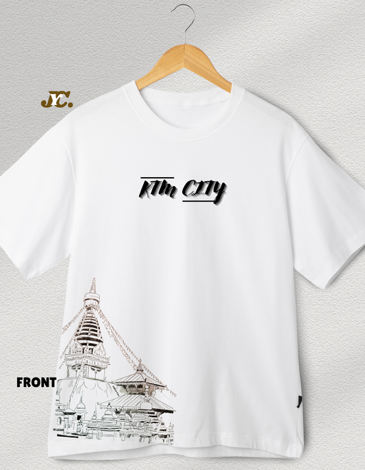 J55-KTM CITY Oversized Heritage T-Shirt – Drop Shoulder | Organic Cotton