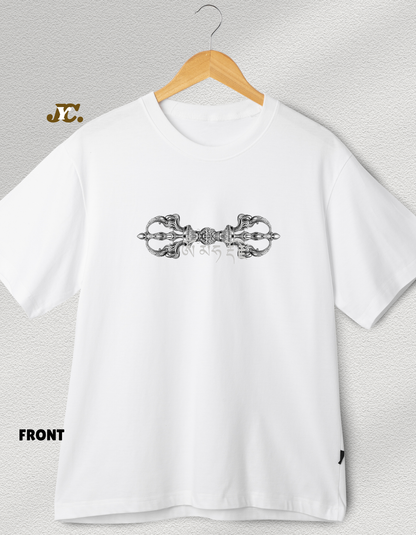 J68-Bajra Print T-shirt -100% Cotton Tshirt