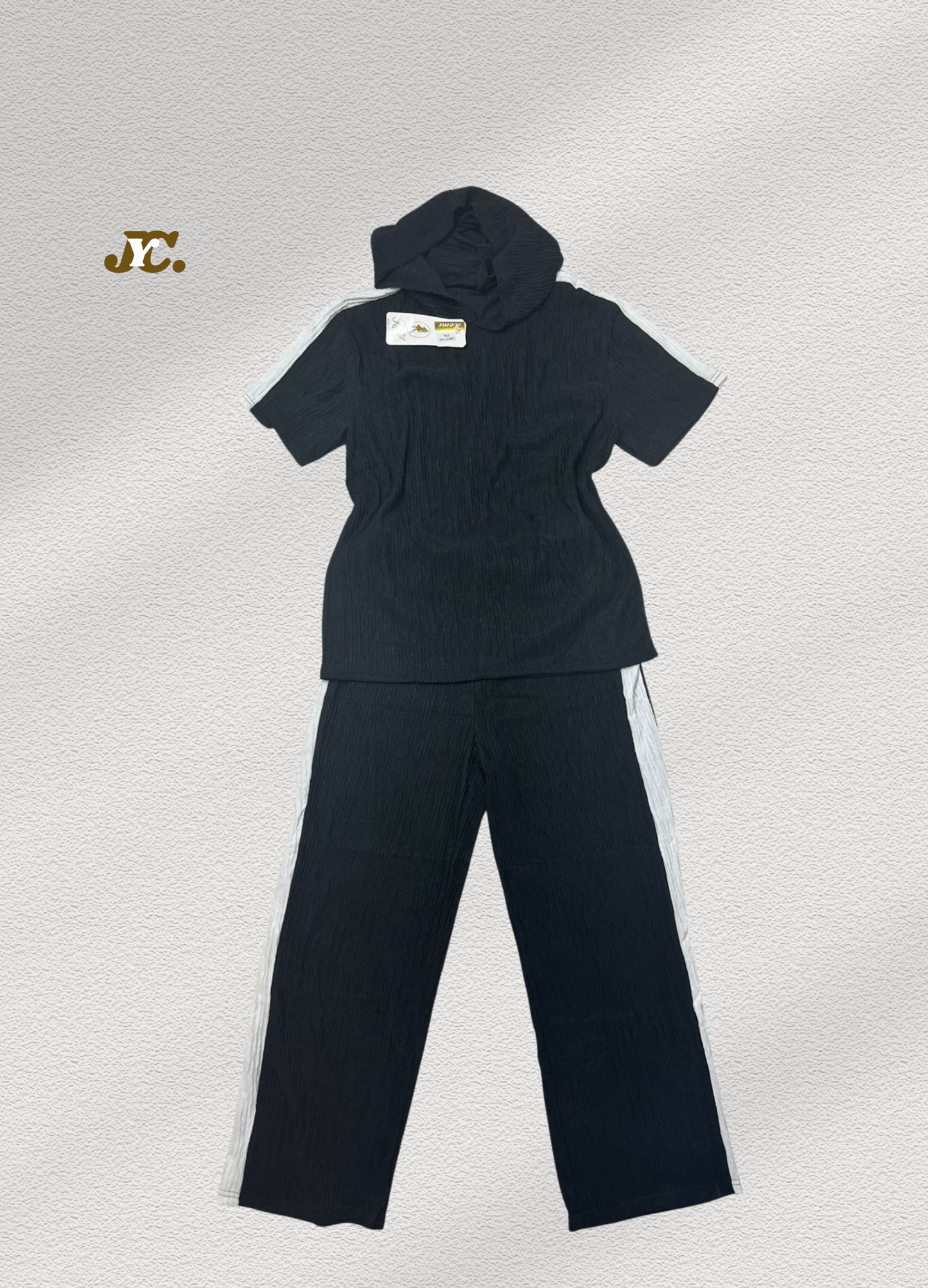 J44- Hooded Summer Terno for ladies
