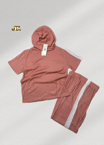 J44- Hooded Summer Terno for ladies