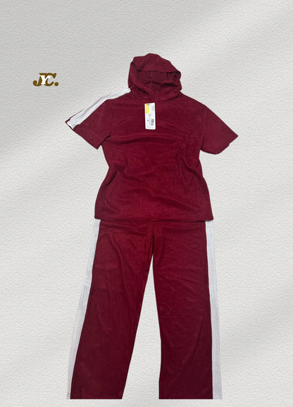 J44- Hooded Summer Terno for ladies